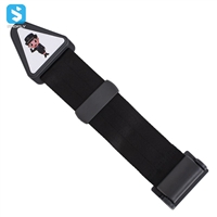 Car child seat belt adjuster